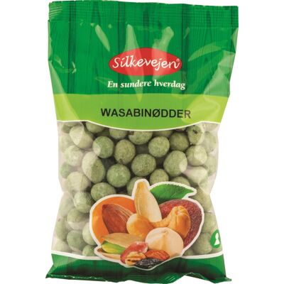 Silkevejen Wasabinødder, 250 G Silkevejen Wasabinødder, 250 G