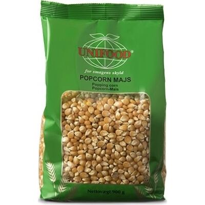 Unifood Popcorn Majs, 900 G Unifood Popcorn Majs, 900 G