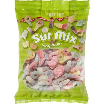 Nordthy Sur Mix Vingummi, 800 G Nordthy Sur Mix Vingummi, 800 G
