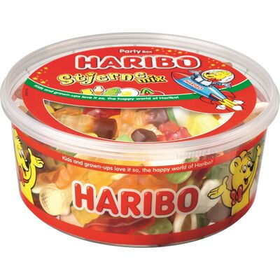 Haribo Stjerne Mix Slik, 1 Kg Haribo Stjerne Mix Slik, 1 Kg