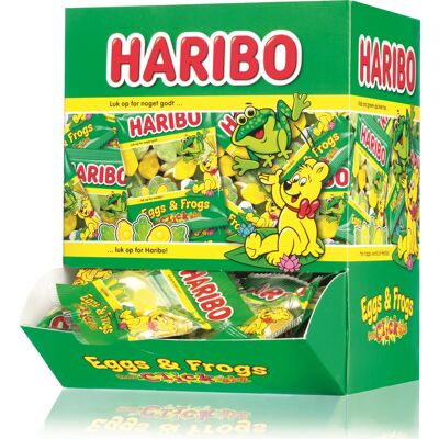 Haribo Eggs & Frogs, 90 Poser Á 10 G Haribo Eggs & Frogs, 90 Poser Á 10 G