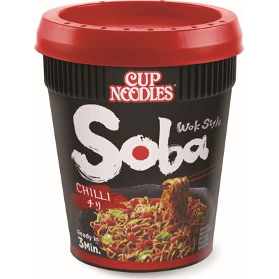 Nissin Soba Cup Noodles Chilli, 92 G Nissin Soba Cup Noodles Chilli, 92 G