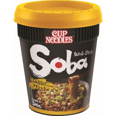 Nissin Soba Cup Stegte Nudler Klassisk Yakisoba 90g Nissin Soba Cup Stegte Nudler Klassisk Yakisoba 90g