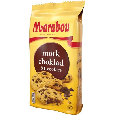 Marabou Cookies Mørk Chokolade, 184 G Marabou Cookies Mørk Chokolade, 184 G