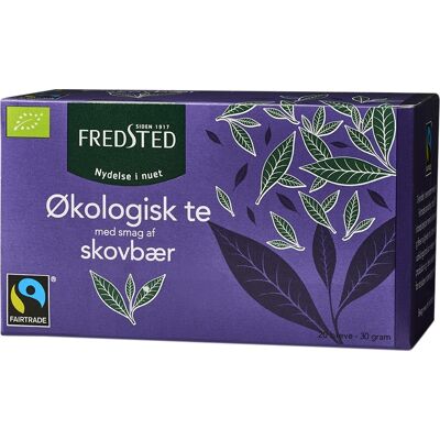 Fredsted Økologisk Skovbær Te, 20 Breve Fredsted Økologisk Skovbær Te, 20 Breve