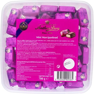 Anthon Berg Mini Marcipanbrød, 700g Anthon Berg Mini Marcipanbrød, 700g