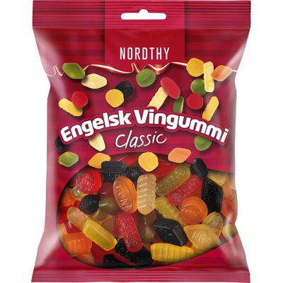 Nordthy Engelsk Vingummi, 300 G Nordthy Engelsk Vingummi, 300 G