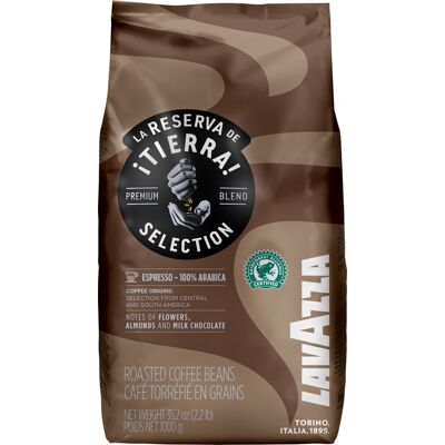 Lavazza Tierra Kaffebønner - Arabica, Mellemristning, 1kg Lavazza Tierra Kaffebønner - Arabica, Mellemristning, 1kg