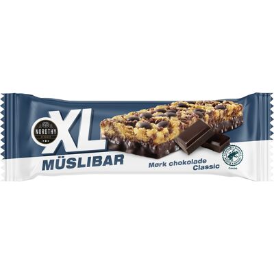 Nordthy Xl Müsli Bar Classic Mørk Chokolade 50 G Nordthy Xl Müsli Bar Classic Mørk Chokolade 50 G