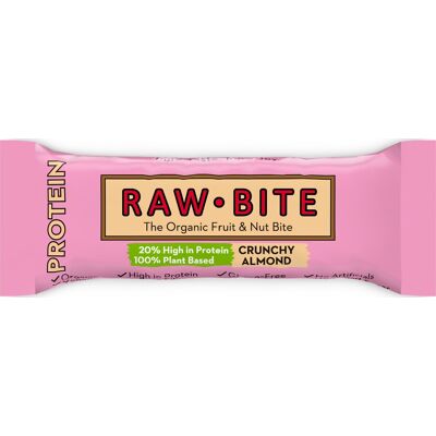 Rawbite Protein Crunchy Almond Snackbar, 45 G Rawbite Protein Crunchy Almond Snackbar, 45 G