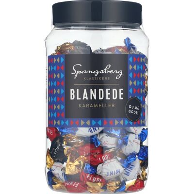 Spangsberg Blandede Karameller, 600 G Spangsberg Blandede Karameller, 600 G