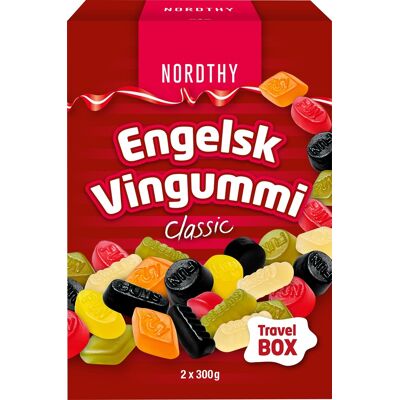 Nordthy Engelsk Vingummi, 600g Nordthy Engelsk Vingummi, 600g