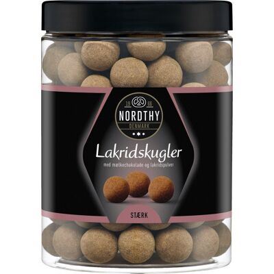 Nordthy Stærke Lakridskugler Med Chokolade, 600g Nordthy Stærke Lakridskugler Med Chokolade, 600g