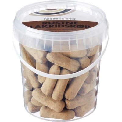 Heede Bolcher Heede Rustne Lakridsrør Bolcher, 550 G Heede Bolcher Heede Rustne Lakridsrør Bolcher, 550 G