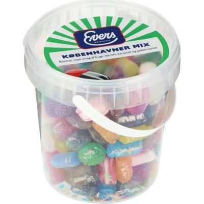 Evers Københavnermix Bolcher, 600 G Evers Københavnermix Bolcher, 600 G