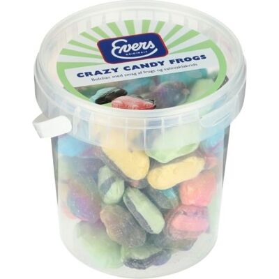 Evers Crazy Candy Frogs Bolcher, 600 G Evers Crazy Candy Frogs Bolcher, 600 G