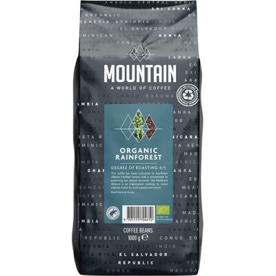 BKI Mountain Original Øko Helbønner, 1000g BKI Mountain Original Øko Helbønner, 1000g