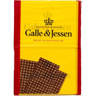 Galle & Jessen Pålægschokolade Lys, 2-Pak, 216 G Galle & Jessen Pålægschokolade Lys, 2-Pak, 216 G