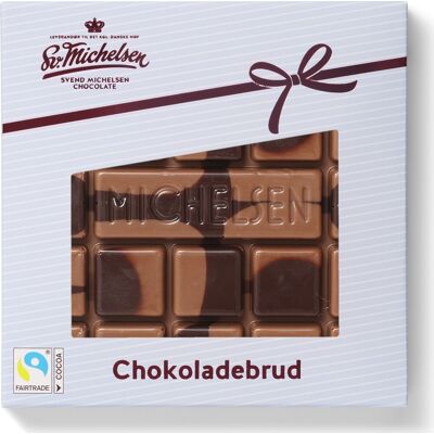 Sv. Michelsen Chokoladebrud Lys & Mørk 90g Sv. Michelsen Chokoladebrud Lys & Mørk 90g