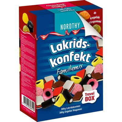 Nordthy Lakridskonfekt & Engelsk Vingummi, 600g Nordthy Lakridskonfekt & Engelsk Vingummi, 600g