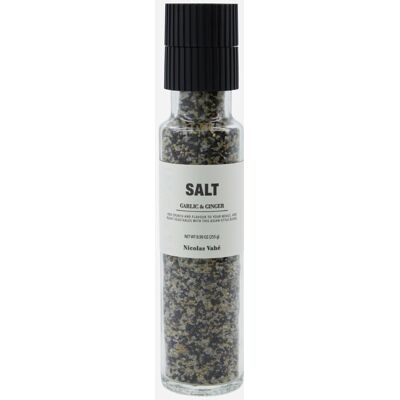 Nicolas Vahe Nicolas Vahé Salt, Hvidløg & Ingefær, 255g Nicolas Vahe Nicolas Vahé Salt, Hvidløg & Ingefær, 255g