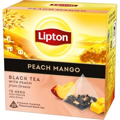 Lipton Sort Te M. Peach/mango, 20 Breve Lipton Sort Te M. Peach/mango, 20 Breve