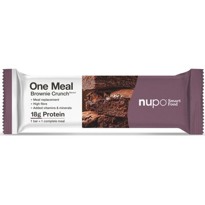 Nupo One Meal Bar Brownie Crunch, 60 G Nupo One Meal Bar Brownie Crunch, 60 G