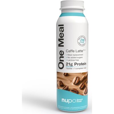 Nupo - One Meal Prime Shake - Kaffe Latte Glæde Nupo - One Meal Prime Shake - Kaffe Latte Glæde