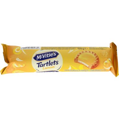 Mcvities Tartlets Lemon, 100 G Mcvities Tartlets Lemon, 100 G