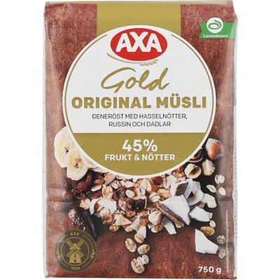 AXA Gold Müsli Original, 750 G AXA Gold Müsli Original, 750 G