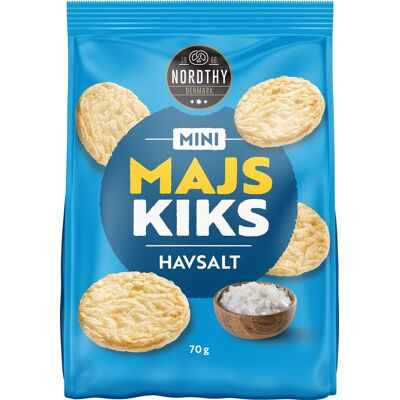 Nordthy Mini Majskiks Havsalt, 70 G Nordthy Mini Majskiks Havsalt, 70 G