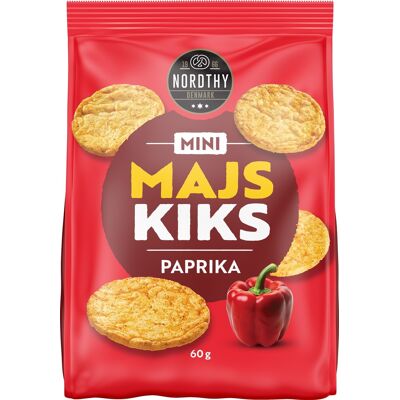 Nordthy Mini Majskiks Paprika, 60 G Nordthy Mini Majskiks Paprika, 60 G