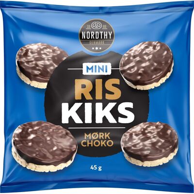 Nordthy Mini Riskiks Mørk Choko, 45 G Nordthy Mini Riskiks Mørk Choko, 45 G