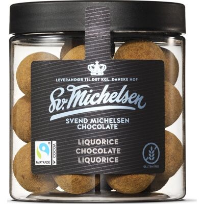 Sv. Michelsen Lakrids Med Chokoladeovertræk, 140 G Sv. Michelsen Lakrids Med Chokoladeovertræk, 140 G
