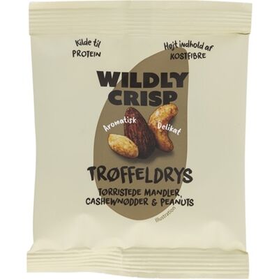 Wildly Crisp Nøddemix Trøffeldrys, 24 X 25 G Wildly Crisp Nøddemix Trøffeldrys, 24 X 25 G