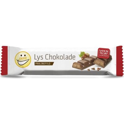 Easis Lys Chokolade Med Praliné, 35 G Easis Lys Chokolade Med Praliné, 35 G