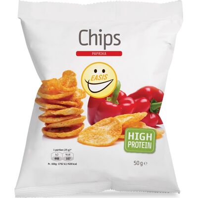 Easis Paprika Chips - Fedtfattig Snack Easis Paprika Chips - Fedtfattig Snack