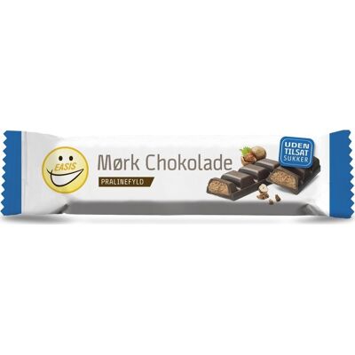Easis Mørk Chokolade Med Praliné, 35 G Easis Mørk Chokolade Med Praliné, 35 G