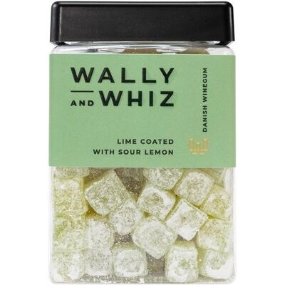 Wally And Whiz Vingummi M. Lime/citron, 240 G Wally And Whiz Vingummi M. Lime/citron, 240 G