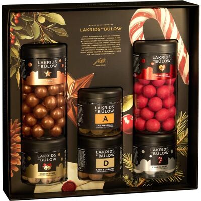 Lakrids by Bülow Bülow Lakrids Black Box Winter, 1000 G Lakrids by Bülow Bülow Lakrids Black Box Winter, 1000 G