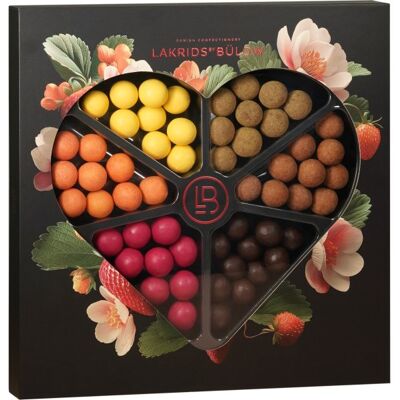 Lakrids by Bülow Bülow Lakrids Selection Box Love, 435 G Lakrids by Bülow Bülow Lakrids Selection Box Love, 435 G