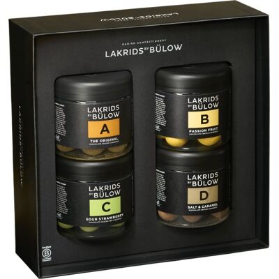 Lakrids by Bülow Bülow Lakrids Gavepakke 4 X Small, 460 G Lakrids by Bülow Bülow Lakrids Gavepakke 4 X Small, 460 G