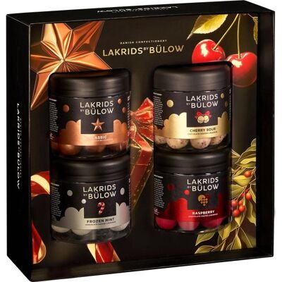 Lakrids by Bülow Bülow Lakrids Gavepakke 4 X Small, 460 G Lakrids by Bülow Bülow Lakrids Gavepakke 4 X Small, 460 G