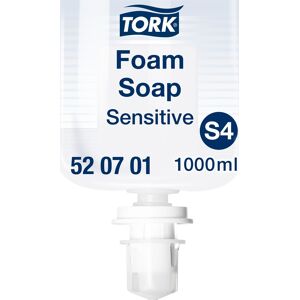 Tork S4 Sensitiv Skumsæbe, U/parfume, 1 L