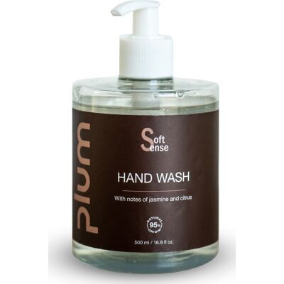 Plum Soft Sense Håndsæbe Citrus/jasmin 500 Ml Plum Soft Sense Håndsæbe Citrus/jasmin 500 Ml