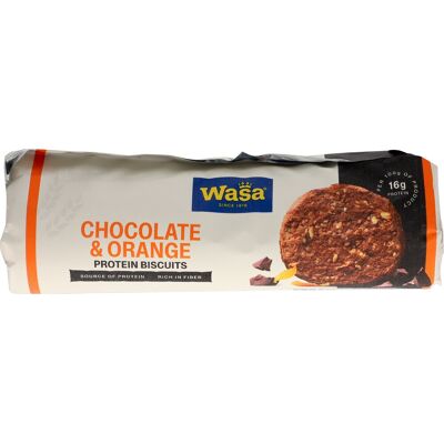 Wasa Protein Cacao & Orange Biscuit, 250 G Wasa Protein Cacao & Orange Biscuit, 250 G