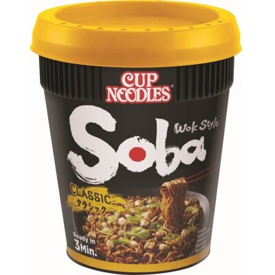 Nissin Soba Cup Stegte Nudler Klassisk Yakisoba 90g Nissin Soba Cup Stegte Nudler Klassisk Yakisoba 90g