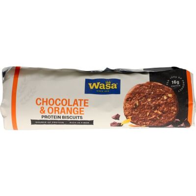 Wasa Protein Cacao & Orange Biscuit, 250 G Wasa Protein Cacao & Orange Biscuit, 250 G