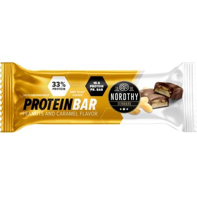 Nordthy Proteinbar Peanut Caramel, 45 G Nordthy Proteinbar Peanut Caramel, 45 G