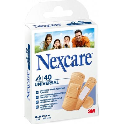 Nexcare Universale Plaster - Førstehjælp - 40 stk Nexcare Universale Plaster - Førstehjælp - 40 stk